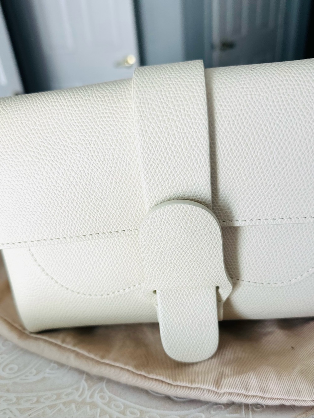 Senreve Cream Pebbled Leather Belt Bag 💙🌹 - Picture 8 of 8